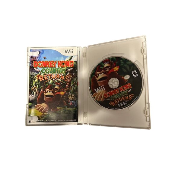 Donkey Kong Country Returns Nintendo Wii Game Complete With Case & Disc - Picture 2 of 3